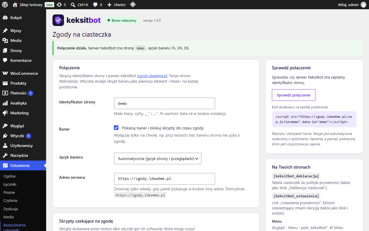 Keksitbot - WordPress